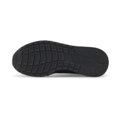 Baskets En Cuir ST Runner V3 Enfant Et Adolescent PUMA Black -Meilleur Chaussures Magasin baskets en cuir st runner v3 enfant et adolescent puma black 3