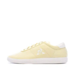 Baskets Jaune Femme Le Coq Sportif Court One W