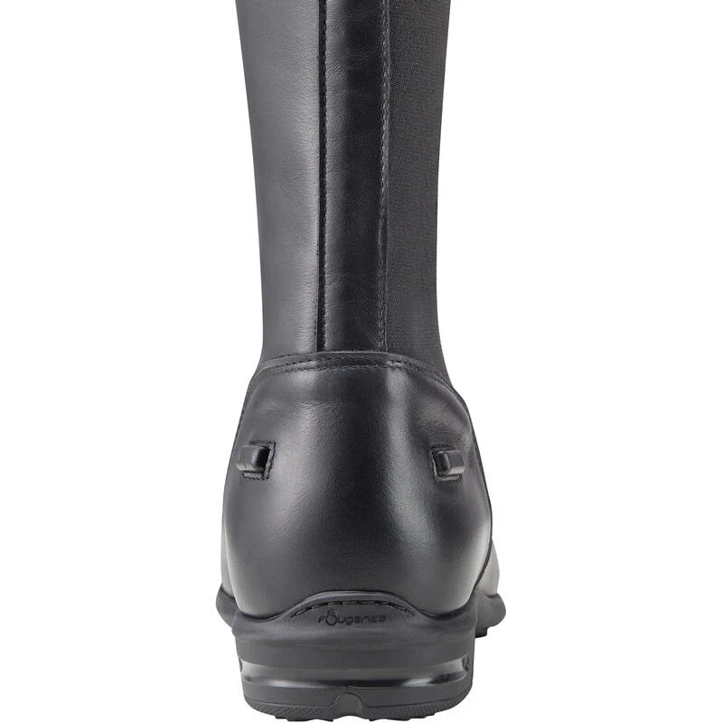BOTTES CUIR SECOND CHOIX ÉQUITATION ADULTE LB 560 NOIRES 6 BOTTES CUIR SECOND CHOIX ÉQUITATION ADULTE LB 560 NOIRES – Image 6
