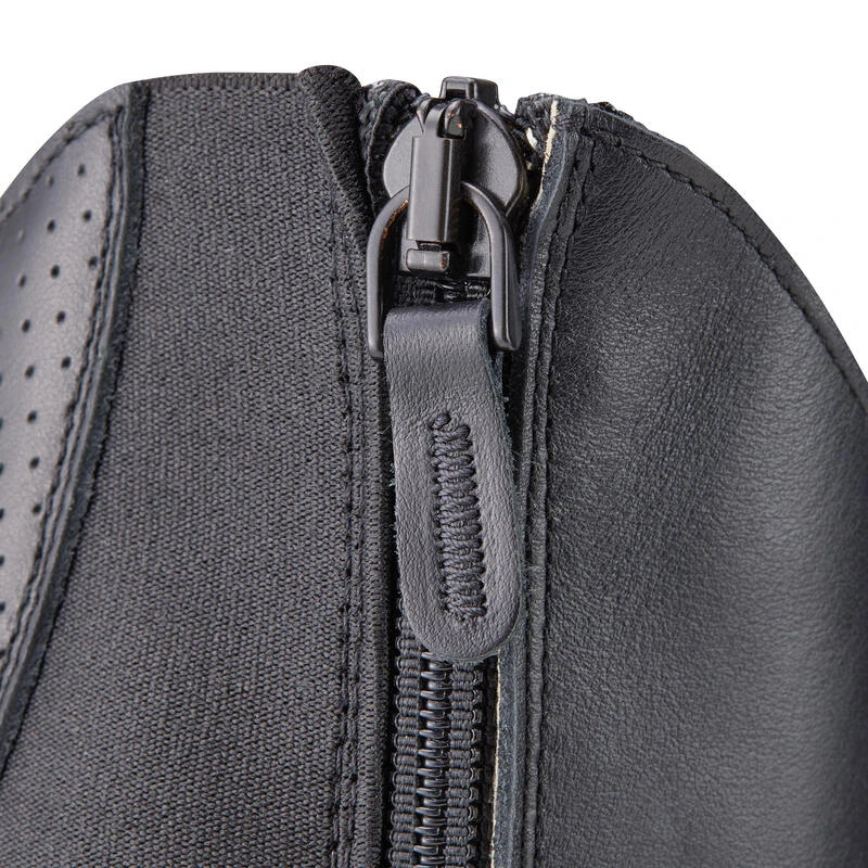 BOTTES CUIR SECOND CHOIX ÉQUITATION ADULTE LB 560 NOIRES 7 BOTTES CUIR SECOND CHOIX ÉQUITATION ADULTE LB 560 NOIRES – Image 7