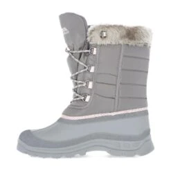 TRESPASS Bottes De Neige STAVRA Femme (Gris) -Meilleur Chaussures Magasin bottes de neige stavra femme gris 2