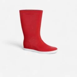 Tribord Bottes De Pluie Adulte SAILING 100 Rouge