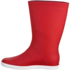 Tribord Bottes De Pluie Adulte SAILING 100 Rouge -Meilleur Chaussures Magasin bottes de pluie adulte sailing 100 rouge 3