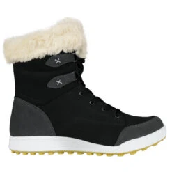 Bottes D'hiver Pour Femmes En Cuir Véritable Avec Fausse Fourrure Imperméables -Meilleur Chaussures Magasin bottes dhiver pour femmes en cuir veritable avec fausse fourrure impermeables 2