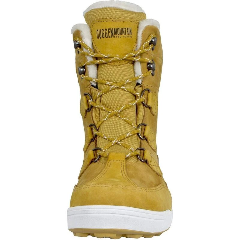 Bottes En Fourrure Pour Femme Avec Bottes D'hiver Imperméables En Laine D'agneau 4 Bottes En Fourrure Pour Femme Avec Bottes D'hiver Imperméables En Laine D'agneau – Image 4