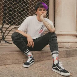 Chaussettes American Socks Freedom Is A Lie - Mid High -Meilleur Chaussures Magasin chaussettes american socks freedom is a lie mid high 6