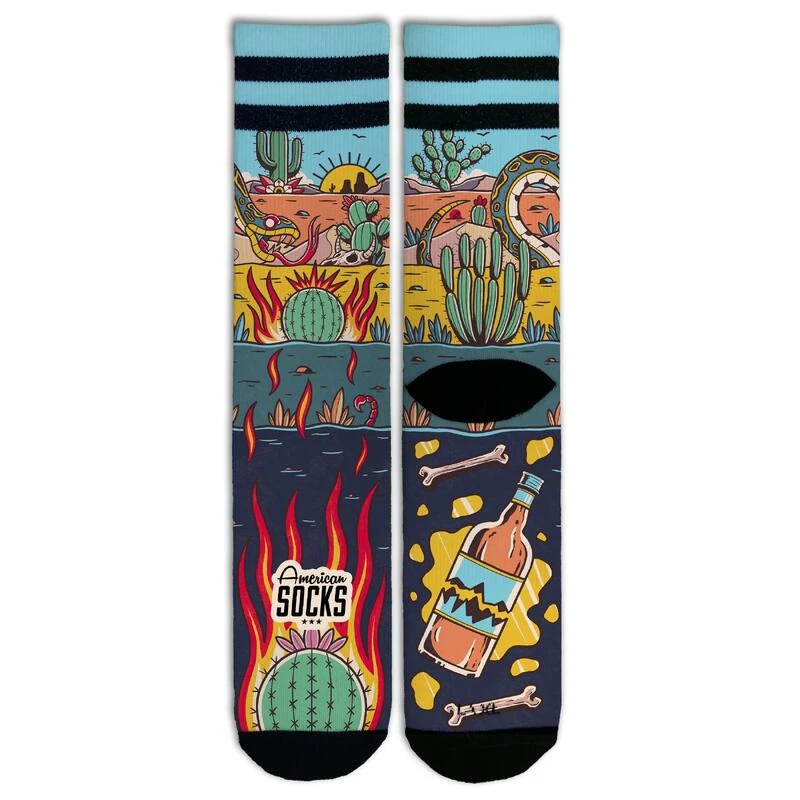Chaussettes American Socks Rattlesnake - Mid High 2 Chaussettes American Socks Rattlesnake - Mid High – Image 2