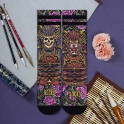 Chaussettes American Socks Samurai - Mid High -Meilleur Chaussures Magasin chaussettes american socks samurai mid high 5