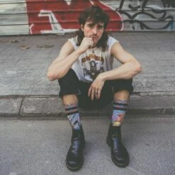 Chaussettes American Socks Seamonsters - Mid High -Meilleur Chaussures Magasin chaussettes american socks seamonsters mid high 6