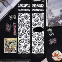 Chaussettes American Socks Skater Skull - Mid High -Meilleur Chaussures Magasin chaussettes american socks skater skull mid high 3