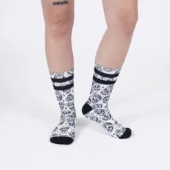 Chaussettes American Socks Skater Skull - Mid High -Meilleur Chaussures Magasin chaussettes american socks skater skull mid high 4