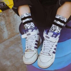 Chaussettes American Socks Skater Skull - Mid High -Meilleur Chaussures Magasin chaussettes american socks skater skull mid high 6