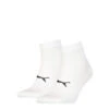 Chaussettes Basses Unisexes Légères Blanche PUMA (lot De 2 Paires)