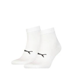 Chaussettes Basses Unisexes Légères Blanche PUMA (lot De 2 Paires)