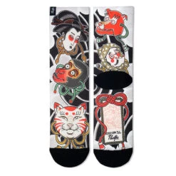 Chaussettes De Course Avec Tissu Coolmax Unisex Nohmen, Sublimé Multicolore -Meilleur Chaussures Magasin chaussettes de course avec tissu coolmax unisex nohmen sublime multicolore 2