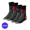 Chaussettes De Randonnée Xtreme Noires 4-PACK