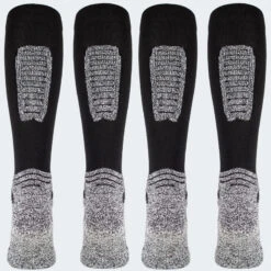 Chaussettes De Ski | 2 Paires Mi-bas Rembourrés | Femmes & Hommes | Noir 10 Chaussettes De Ski | 2 Paires Mi-bas Rembourrés | Femmes & Hommes | Noir -Meilleur Chaussures Magasin chaussettes de ski 2 paires mi bas rembourres femmes and hommes noir 3