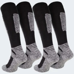 Chaussettes De Ski | 2 Paires Mi-bas Rembourrés | Femmes & Hommes | Noir 11 Chaussettes De Ski | 2 Paires Mi-bas Rembourrés | Femmes & Hommes | Noir -Meilleur Chaussures Magasin chaussettes de ski 2 paires mi bas rembourres femmes and hommes noir 4