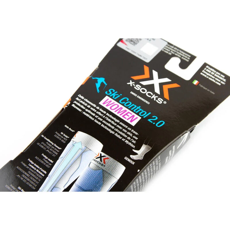 X-Socks Chaussettes De Ski Pour Femmes Ski Control 2.0 4 X-Socks Chaussettes De Ski Pour Femmes Ski Control 2.0 â Image 4