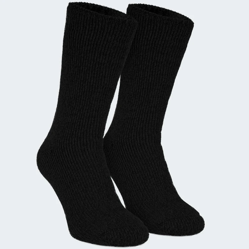 Chaussettes Thermiques 'fleecy' | Femme | Taille Unique | Noir 4 Chaussettes Thermiques 'fleecy' | Femme | Taille Unique | Noir – Image 4