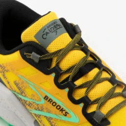 CHAUSSURE DE RUNNING TRAIL HOMME BROOKS RUNNING CALDERA 7 JAUNE -Meilleur Chaussures Magasin chaussure de running trail homme brooks running caldera 7 jaune 4