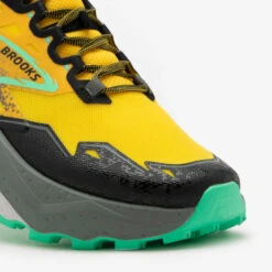 CHAUSSURE DE RUNNING TRAIL HOMME BROOKS RUNNING CALDERA 7 JAUNE -Meilleur Chaussures Magasin chaussure de running trail homme brooks running caldera 7 jaune 5