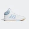 CHAUSSURE FEMME HOOPS 3.0 MID W ADIDAS BLANCHE