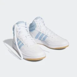 CHAUSSURE FEMME HOOPS 3.0 MID W ADIDAS BLANCHE -Meilleur Chaussures Magasin chaussure femme hoops 30 mid w adidas blanche 2