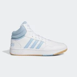 CHAUSSURE FEMME HOOPS 3.0 MID W ADIDAS BLANCHE