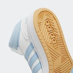 CHAUSSURE FEMME HOOPS 3.0 MID W ADIDAS BLANCHE -Meilleur Chaussures Magasin chaussure femme hoops 30 mid w adidas blanche 4