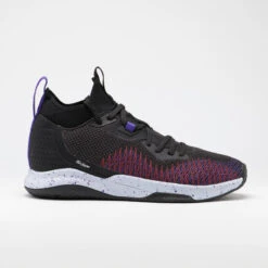 Chaussures De Basketball Femme - FAST 500 W Noir Violet