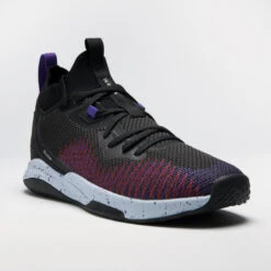 Chaussures De Basketball Femme - FAST 500 W Noir Violet -Meilleur Chaussures Magasin chaussures de basketball femme fast 500 w noir violet 3
