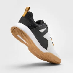 Chaussures De Handball H300 BLANC NOIR -Meilleur Chaussures Magasin chaussures de handball h300 blanc noir 5