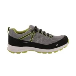 Regatta Chaussures De Marche SAMARIS LITE Homme (Gris Nuageux / Vert Kaki Vif) -Meilleur Chaussures Magasin chaussures de marche samaris lite homme gris nuageux vert kaki vif 3
