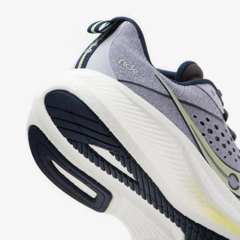 CHAUSSURES DE RUNNING FEMME SAUCONY RIDE 17 IRIS/NAVY 4 CHAUSSURES DE RUNNING FEMME SAUCONY RIDE 17 IRIS/NAVY – Image 4