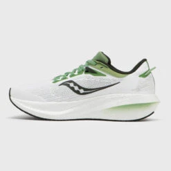 Saucony CHAUSSURES DE RUNNING HOMME TRIUMPH 21 BLANCHE VERTE -Meilleur Chaussures Magasin chaussures de running homme triumph 21 blanche verte 2