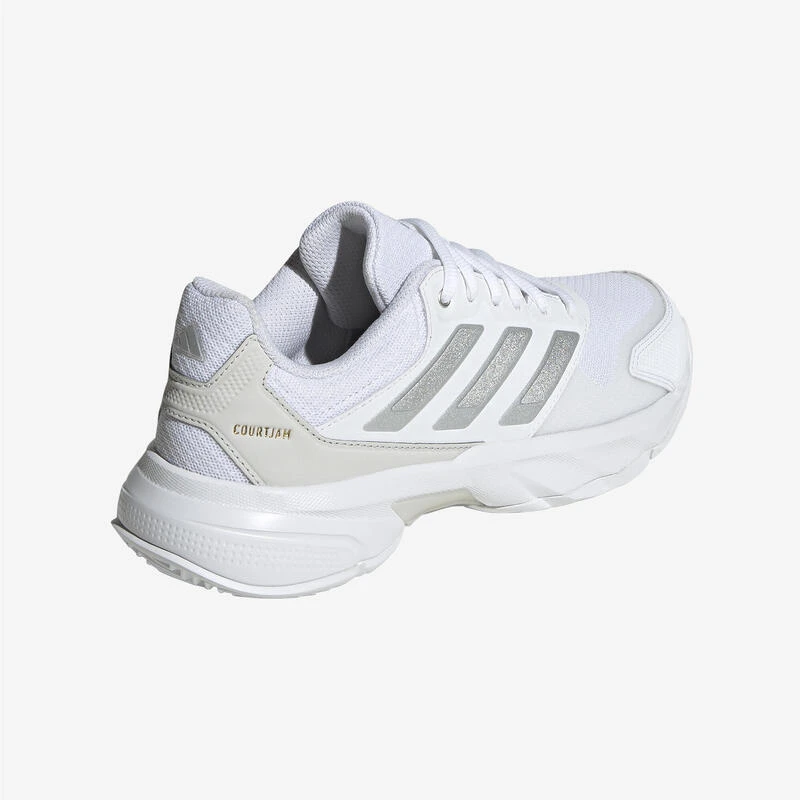 ADIDAS Chaussures De Tennis Multicourt Femme - Courtjam Control Blanc 5 ADIDAS Chaussures De Tennis Multicourt Femme - Courtjam Control Blanc – Image 5