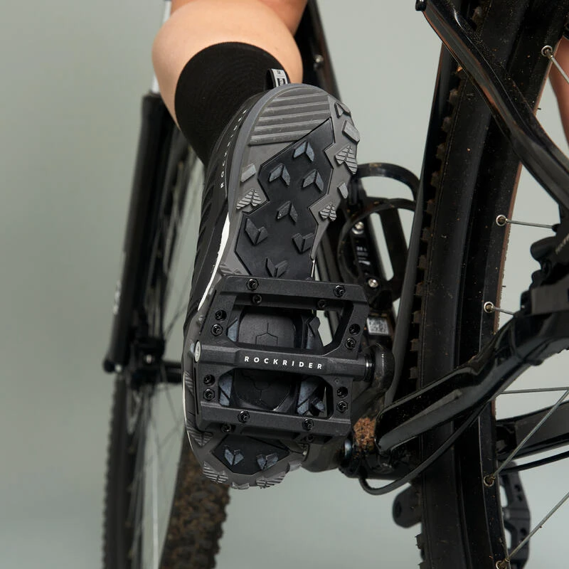 Rockrider CHAUSSURES DE VELO VTT ST 500 NOIRES 3 Rockrider CHAUSSURES DE VELO VTT ST 500 NOIRES – Image 3