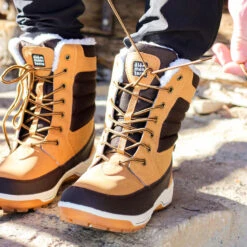 ELEMENTERRE Après-Siki HUNGABEE Homme - Beige -Meilleur Chaussures Magasin elementerre apres siki hungabee homme beige 2