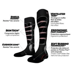 Monnet Energy High-Performance-Chaussettes De Ski Racing - Fine Avec Compression Légère 9 Monnet Energy High-Performance-Chaussettes De Ski Racing - Fine Avec Compression Légère -Meilleur Chaussures Magasin energy high performance chaussettes de ski racing fine avec compression legere 4