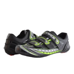 Luck Mega Noir | Chaussures De Vélo De Route Pour Hommes -Meilleur Chaussures Magasin luck mega noir chaussures de velo de route pour hommes 3