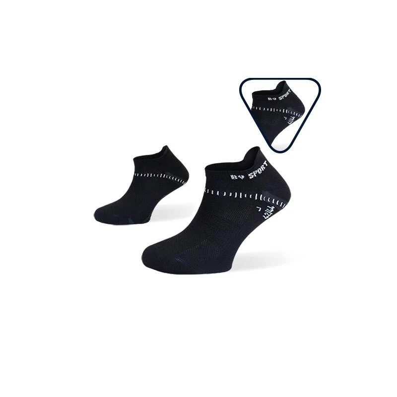 BV Sport Pack X2 - Socquettes Running Ultra-courtes Light One Noir-noir 1 BV Sport Pack X2 - Socquettes Running Ultra-courtes Light One Noir-noir