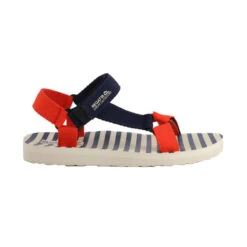 Regatta Sandales LADY VENDEAVOUR Femme (Bleu Marine / Rouge Clair / Blanc) -Meilleur Chaussures Magasin sandales lady vendeavour femme bleu marine rouge clair blanc 3