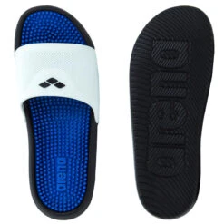 SANDALES PISCINE MARCO ARENA Bleu Blanc -Meilleur Chaussures Magasin sandales piscine marco arena bleu blanc 2