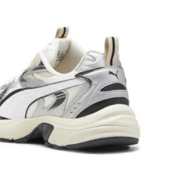Sneakers Milenio Tech PUMA Warm White Silver Metallic -Meilleur Chaussures Magasin sneakers milenio tech puma warm white silver metallic 3