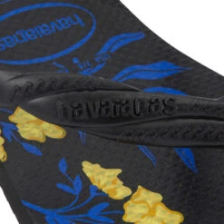 TONGS FEMME HAVAIANAS Floral Noir Opeco -Meilleur Chaussures Magasin tongs femme havaianas floral noir opeco 5