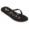 TONGS FEMME ROXY Sealetter Noires