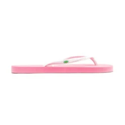 Tongs Pour Femmes, Rose Et Blanc, Avec Semelle Antidérapante -Meilleur Chaussures Magasin tongs pour femmes rose et blanc avec semelle antiderapante 2