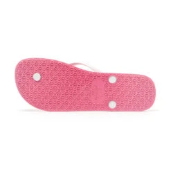 Tongs Pour Femmes, Rose Et Blanc, Avec Semelle Antidérapante -Meilleur Chaussures Magasin tongs pour femmes rose et blanc avec semelle antiderapante 6