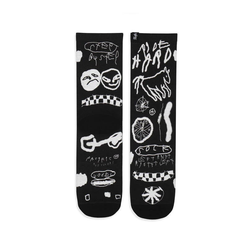 Vogel Chaussettes De Course En Tissu Coolmax Unisexe, Multicolore Sublimé 3 Vogel Chaussettes De Course En Tissu Coolmax Unisexe, Multicolore Sublimé – Image 3